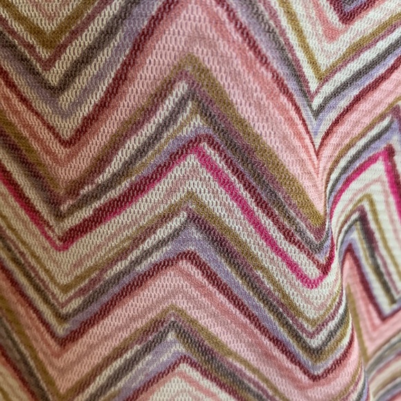 Sigrid Olsen Sport Zigzag Pattern Top Size M - Picture 6 of 11